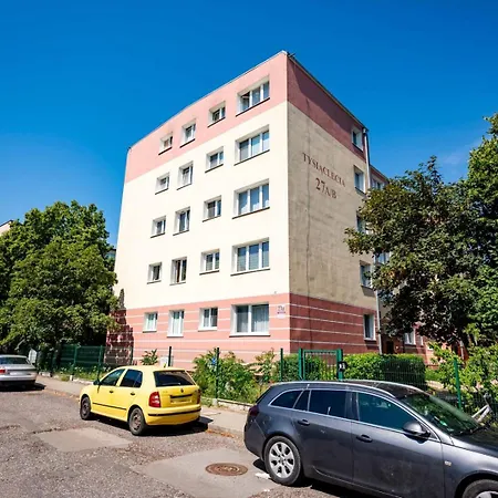 Prostywynajem Brzeg Tysiaclecia 900m Od Morza דירה גדנסק